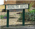 Redruth Avenue sign