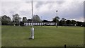 Cobham Rugby Club - Covenham Grounds - Premier Inn in Background