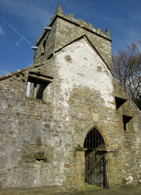 Within  the  ruin  of  St  Mary's  church