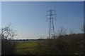 Pylon by the railway line