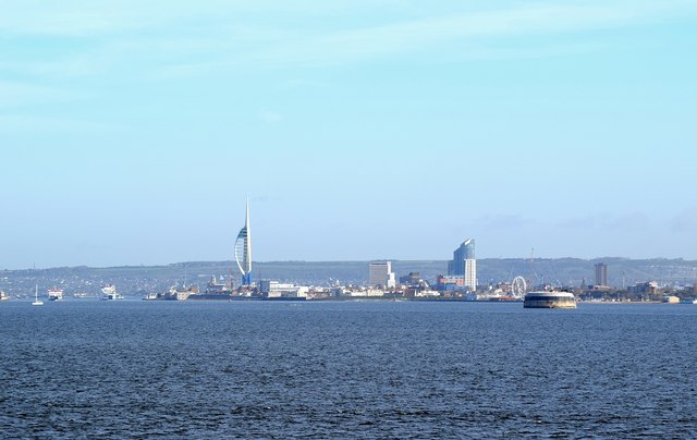 Portsmouth from No Man's Land Fort © Rob Farrow cc-by-sa/2.0 ...