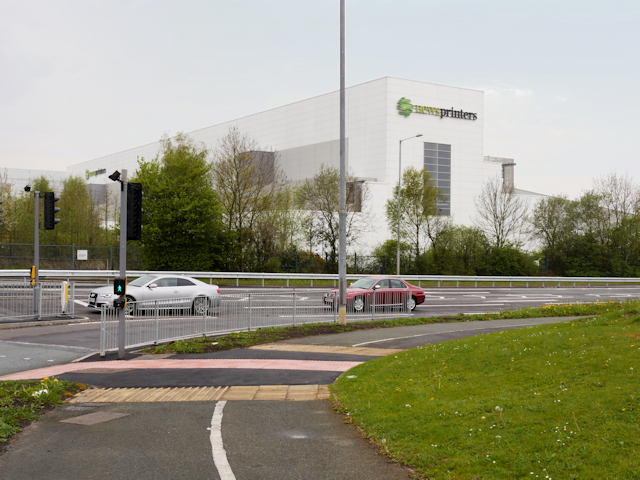 Newsprinters, Knowsley Industrial Park © David Dixon cc-by-sa/2.0 ...