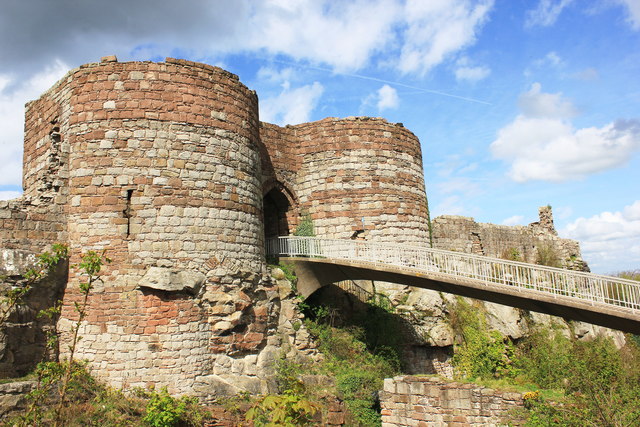 Bridge and Gateway to Beeston Castle