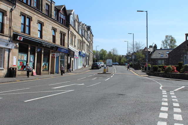 Bridge of Weir Road, Kilmacolm © Billy McCrorie :: Geograph Britain and ...