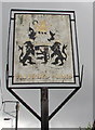 Very faded Jeffreys Arms name sign, Ystradgynlais