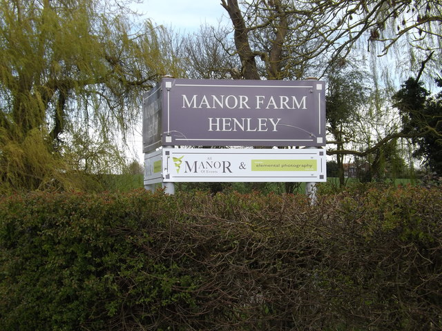 Manor Farm sign