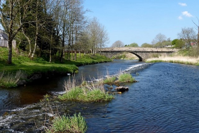 Weir on the River Doon