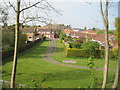 View from a Newcastle-Edinburgh train - Stobhill, Morpeth