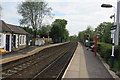 SD7213 : Bromley Cross railway station - looking south by Peter Whatley
