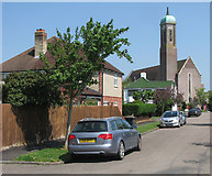 TL4660 : Chesterton: Chesterfield Road from Warren Road by John Sutton