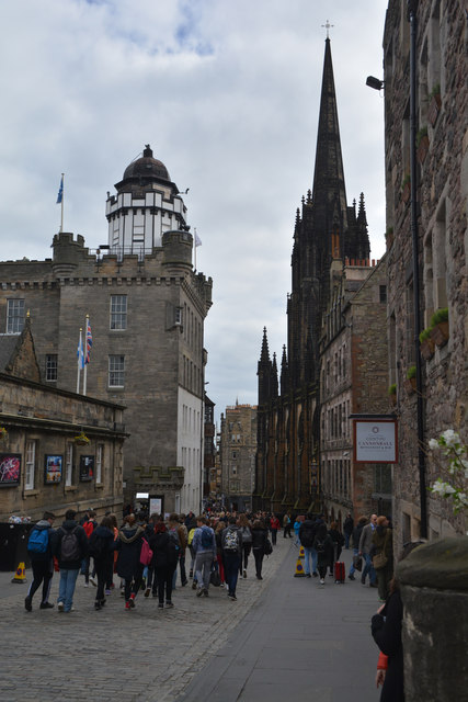 Edinburgh : Castlehill © Lewis Clarke :: Geograph Britain And Ireland