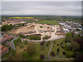 New housing by Showfield Lane