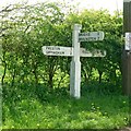 Fingerpost at Ridlington