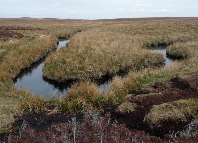 Bend in the Allt na Craoibhe, Caithness
