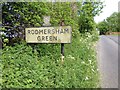 Rodmersham Green Village Sign