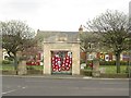 Memorial Park gate, Newbiggin-by-the-Sea