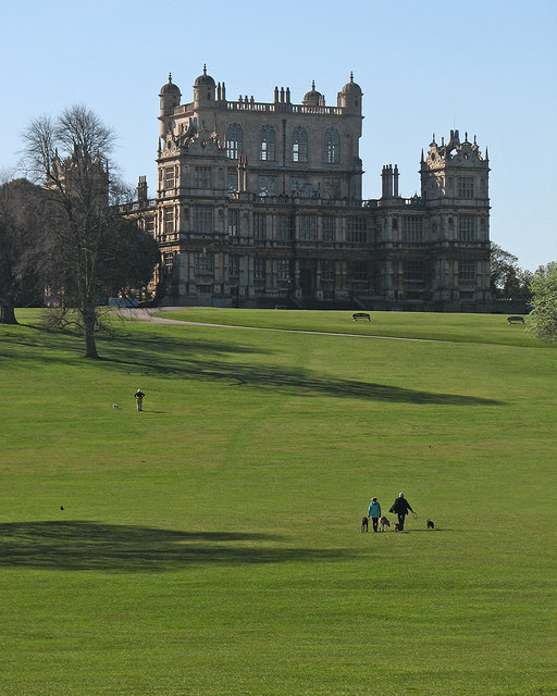 Wollaton Hall on a May morning