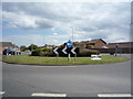 Roundabout on Burgh Road