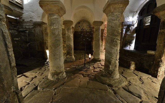 Repton, St. Wystan's Church: The early... © Michael Garlick :: Geograph ...