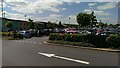 TQ1157 : Car parking, Cobham Services, Surrey by Brian Robert Marshall