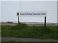 Claydon & Barham Community Centre sign