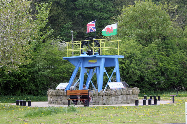 Point of Ayr Colliery Memorial at... © Jeff Buck :: Geograph Britain ...