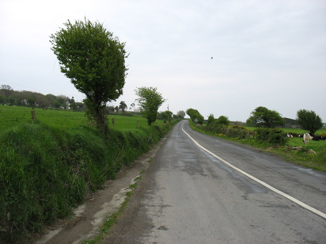 The R673 heading for Dungarvan