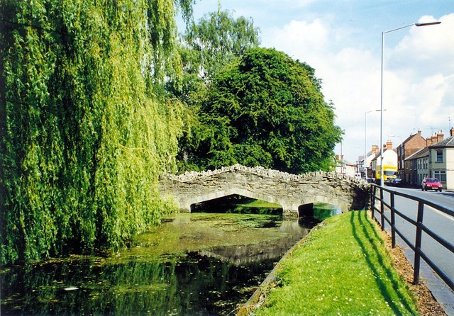 The Poohsticks bridge at Bourne, Lincolnshire