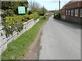 Looking east-northeast along Slough Lane