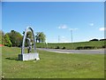 Faifley Family Statue and the A810