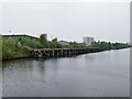 Manchester Ship Canal, Disused Wharf at Trafford Park