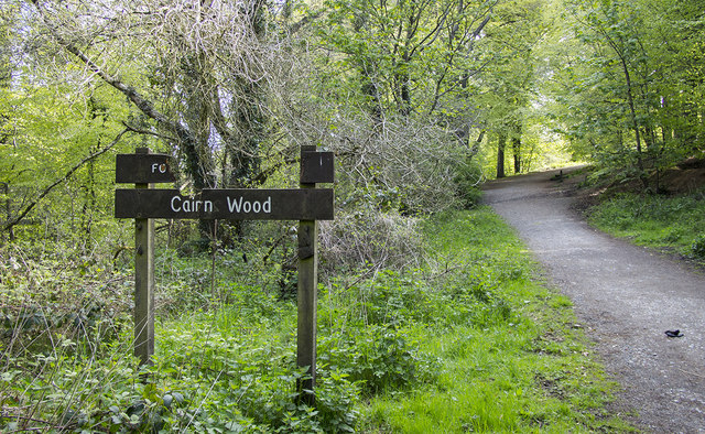 Sign, Cairn Wood