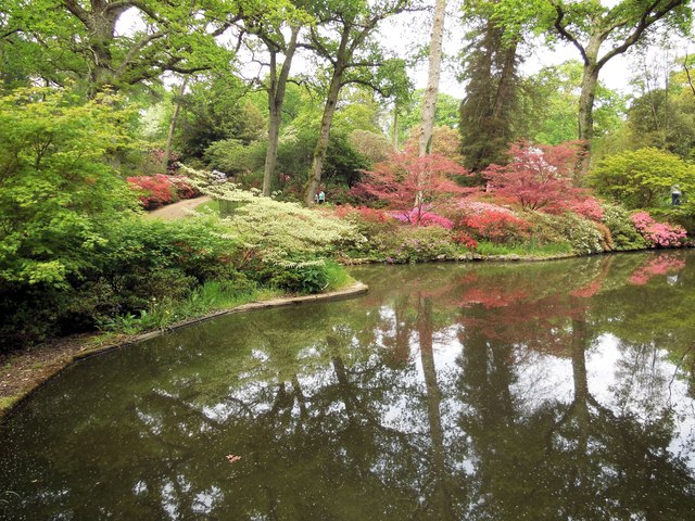 Pond at Exbury gardens