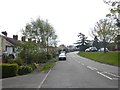 Swindon Lane - a residential road on the north of Cheltenham