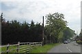 Swindon Lane, the northern edge of Cheltenham