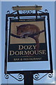 TG1942 : Sign for the Dozy Dormouse public house, East Runton by JThomas