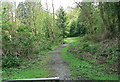 Public footpath in Dunvant