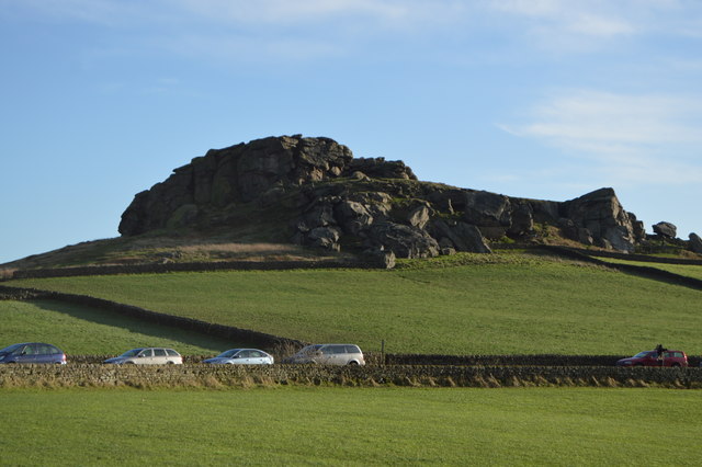 Almscliff Crag N Chadwick Geograph Britain And Ireland