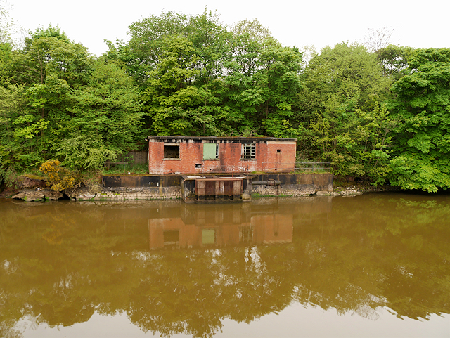 Disused pumping House, Manchester Ship Canal near Eastham
