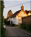 Clunch-built cottage at Haxton