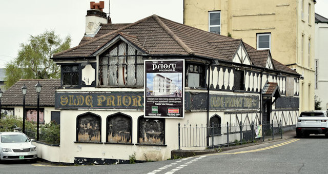 Former "Priory Inn", Holywood (May 2016)