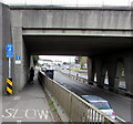 Cyclists give way to pedestrians sign, Filton