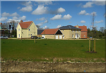 TG0117 : New housing development, Swanton Morley by Hugh Venables