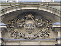 NZ2463 : Irving House, 19 Westgate Road, NE1 - entrance (detail) by Mike Quinn