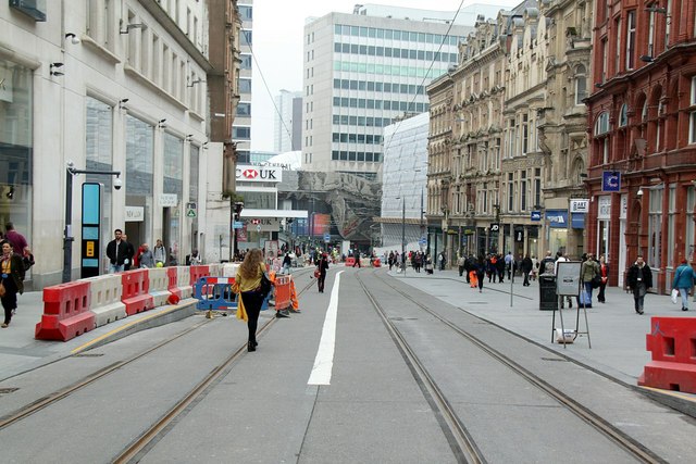 Corporation Street tram stop