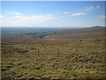 NY6441 : The view north west from Hartside summit by Richard Vince