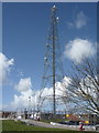 Communications mast, Bacton Gas Terminal