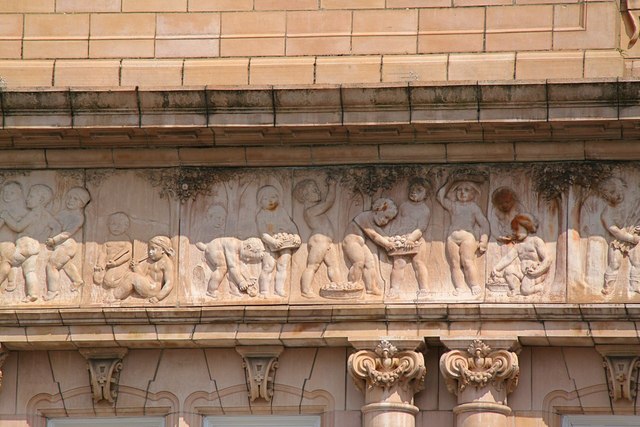 Former bank building, Shepshed, detail... © Alan Murray-Rust ...