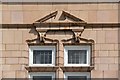 Former bank building, Shepshed, window detail