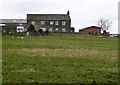 Footpath across a field to Thornton Park Farm, Soyland